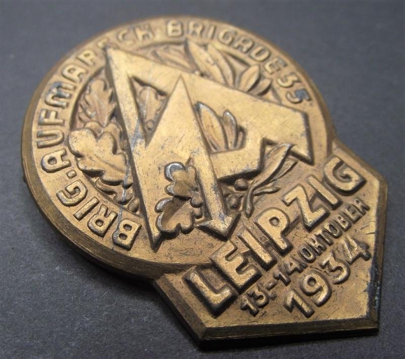 SA Tinne/ Event Badge. Aufmarsch Brigade 35. — image 2