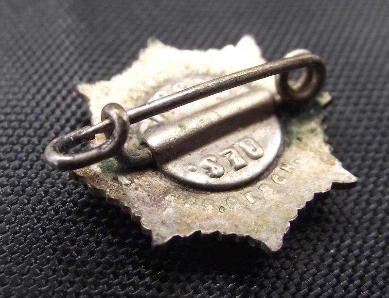WW2 German Lapel Membership Badge. R.L.B. 16mm. — image 4