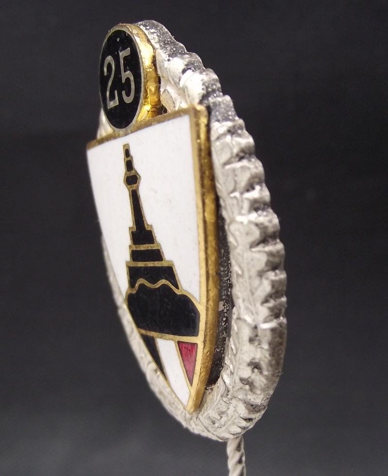 WW2 German 30mm Stick Pin. D.R.K.B. 25 Years Service. — image 2