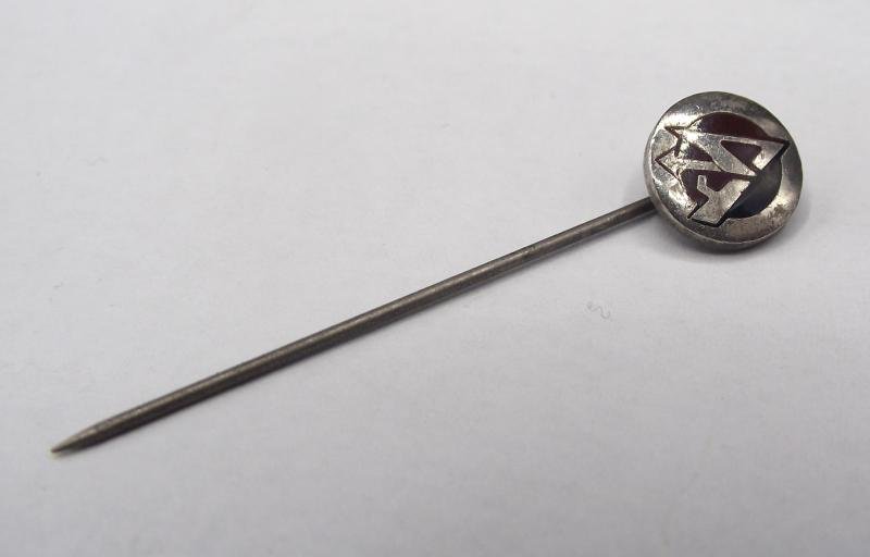 WW2 German 9mm Stick Pin. SA Membership. — image 4