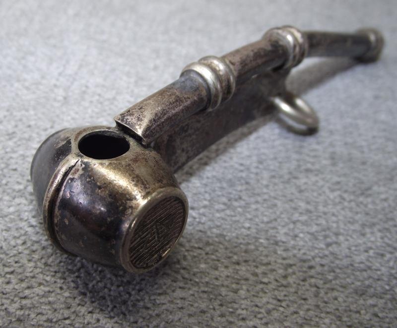 British Broad Arrow Marked Bosuns Whistle. — image 3