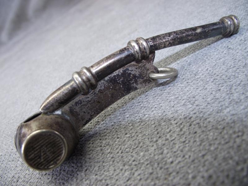 British Broad Arrow Marked Bosuns Whistle. — image 5