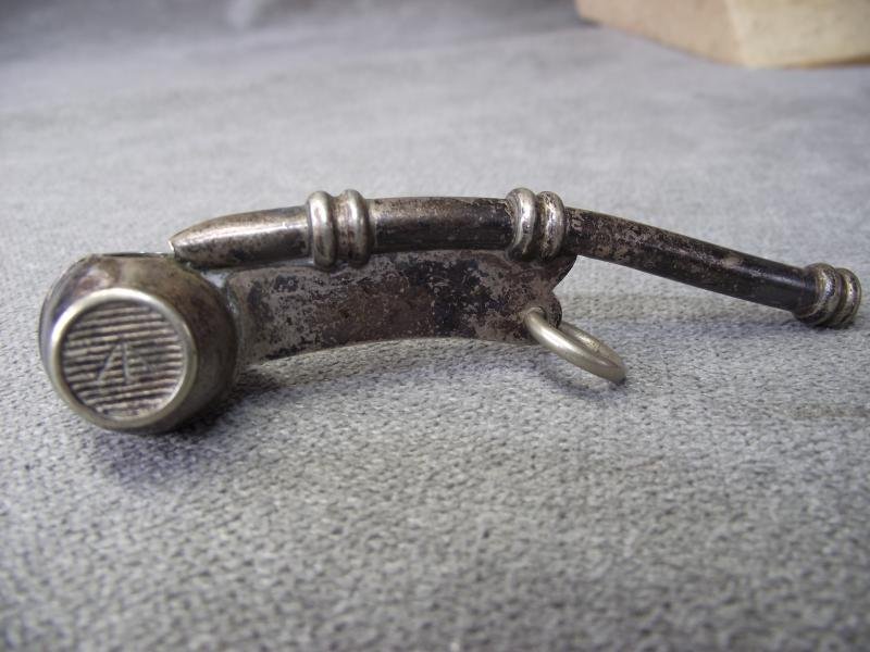 British Broad Arrow Marked Bosuns Whistle. — image 6