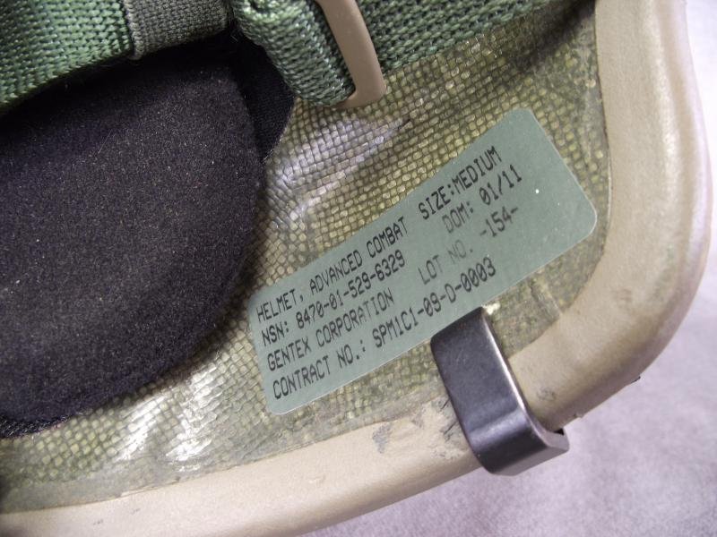 U.S. Avanced Combat Helmet, ACH. Gentex. — image 9