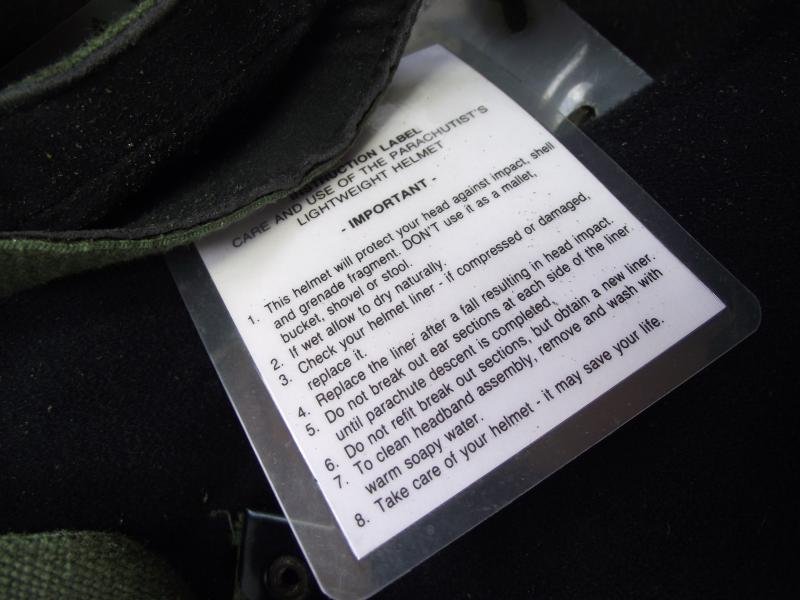 British Parachutist's Lightweight Helmet. — image 9