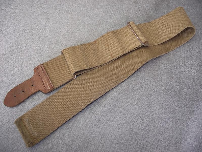 British Khaki Webbed Money Belt. — image 2
