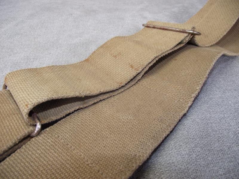 British Khaki Webbed Money Belt. — image 3