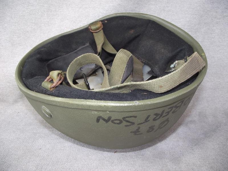 British Parachutist's Lightweight Helmet. Named. — image 9