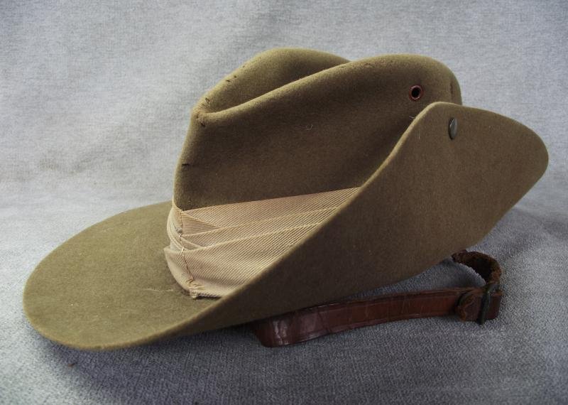 1943 Dated RAF Issue Slouch Hat. — image 2