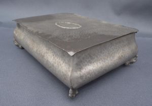 PRICE REDUCED. Imperial German, 18th Century, Presentation Cigar Case. Offizier …