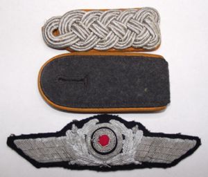 3 X WW2 Luftwaffe Insignia.