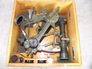 REDUCED PRICE! Boxed Russian/ East German Naval Sextant. Carl Plath, …