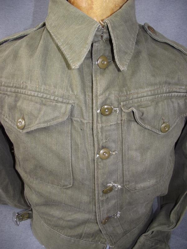 WW2 British Denim Battle Dress Blouse. — image 6