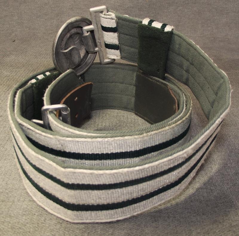 German Heer Officers Brocade Belt and Buckle. — image 3