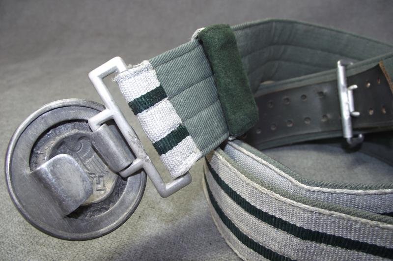 German Heer Officers Brocade Belt and Buckle. — image 5
