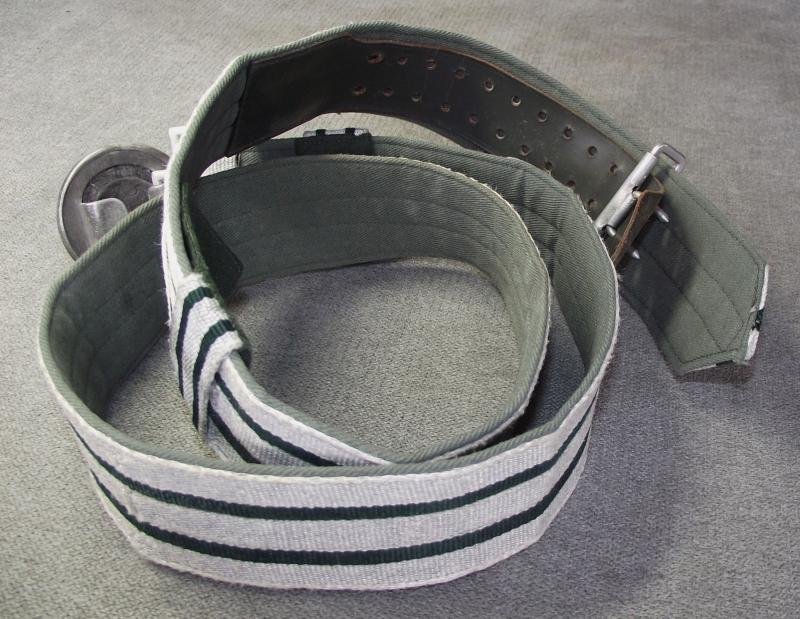 German Heer Officers Brocade Belt and Buckle. — image 6