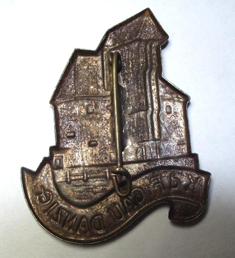KdF Event Badge/Tinnie. Gau Danzig. — image 3