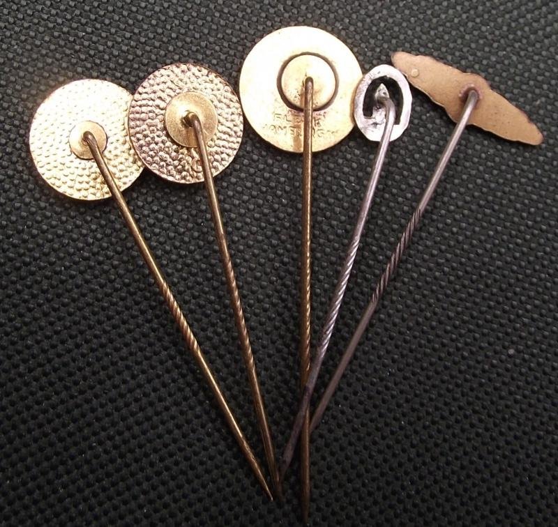 5 X Kriegsmarine Veteran Stick Pins. — image 4