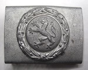 German Enlisted Fire Buckle. Hessen.