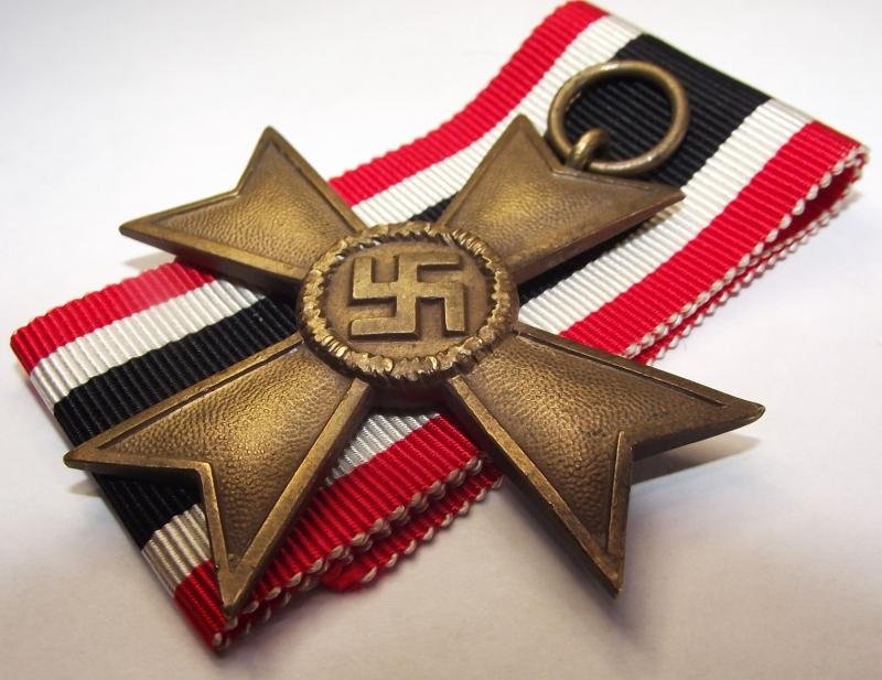 WW2 German KVK 2nd Class without Swords. — image 2