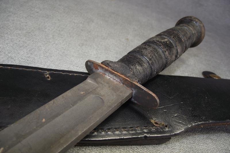 U.S. Post Vietnam Mark 2 KA-BAR Fighting Knife, Ontario. — image 8