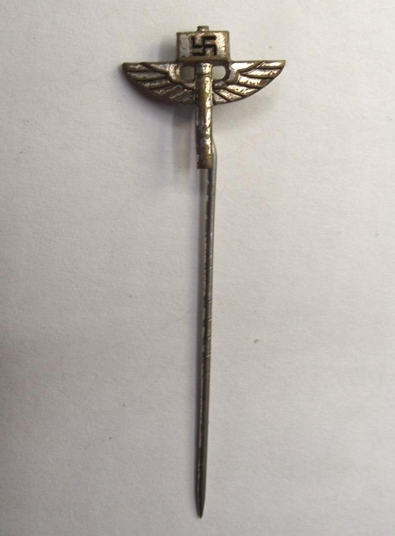 WW2 German Stick Pin. NS-HAGO. — image 2