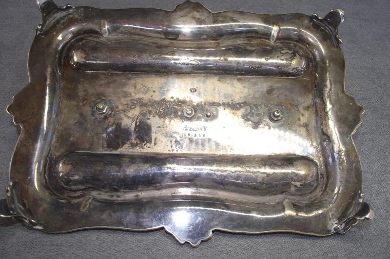 1918 Presentation Inkwell Desk Set. 2nd Liet H.G.Jordan, 1st Vol.Bt. Hampshire Regt. — image 9