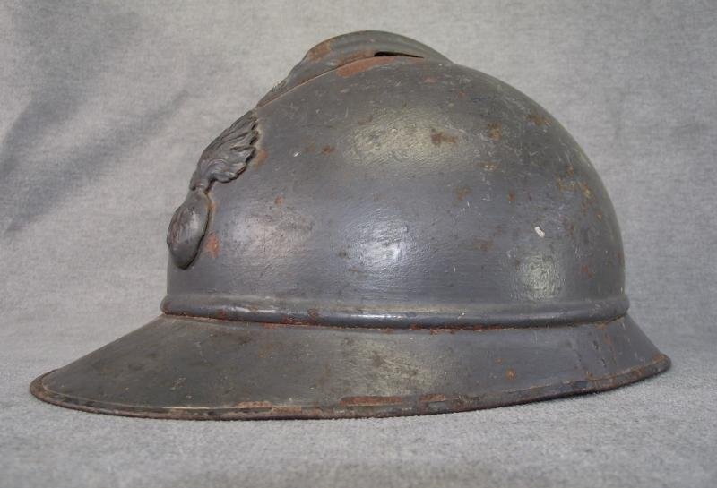 WW1 French M15 Adrian Steel Helmet — image 2