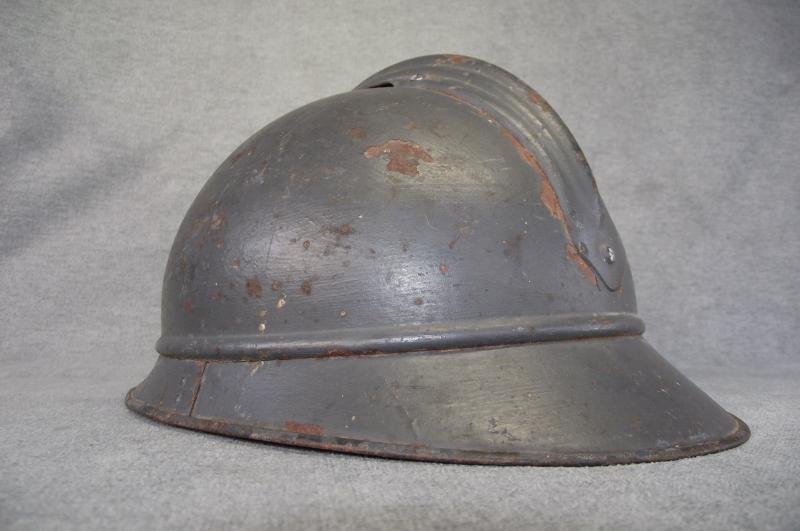 WW1 French M15 Adrian Steel Helmet — image 6