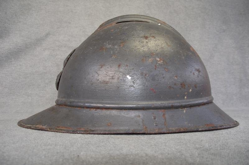 WW1 French M15 Adrian Steel Helmet — image 7