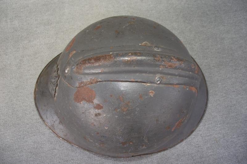 WW1 French M15 Adrian Steel Helmet — image 8