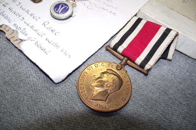 WW1 RAMC Medal Pair and Special Constabulary Medal. 6th S.Wales Mounted Section, Field Ambulance. — image 3
