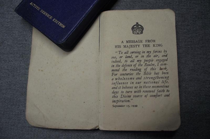 Two British Military WW2 New Testament Bibles. — image 5