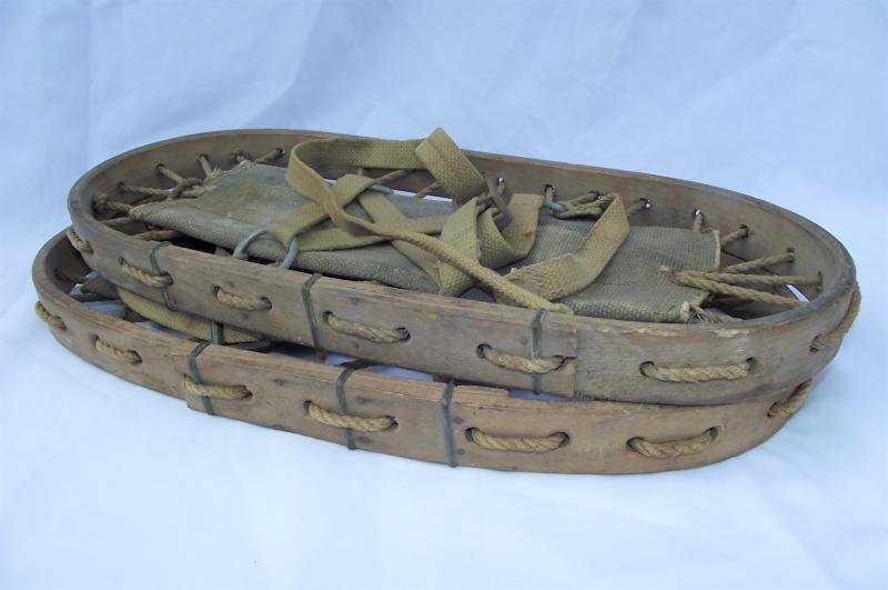 PRICE REDUCED! WW2 British Rope Snow Shoes, 1943. — image 7