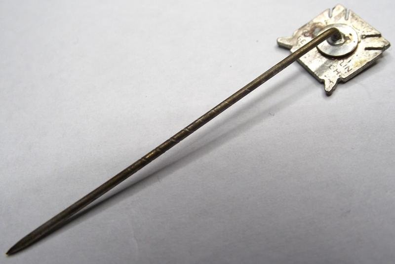 WW2 German Stick Pin. Reichstreubund Membership. 9mm. — image 6