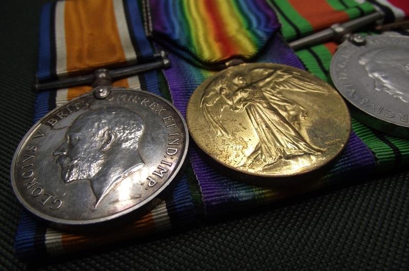 WW1/WW2 British Medal Group. Welsh Regiment. — image 2