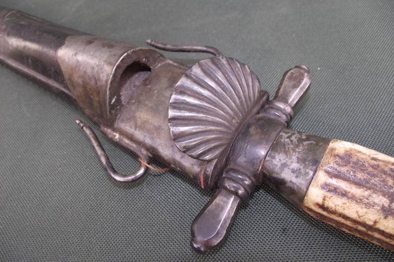 PRICE REDUCED! Imperial German Hirschfanger Hunting Dagger. — image 5