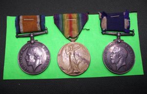 WW1 R.M.L.I. Naval Long Service Medal Group.