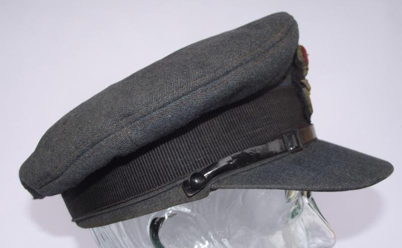WW2 Canadian RAF Officers Visor Cap. — image 5