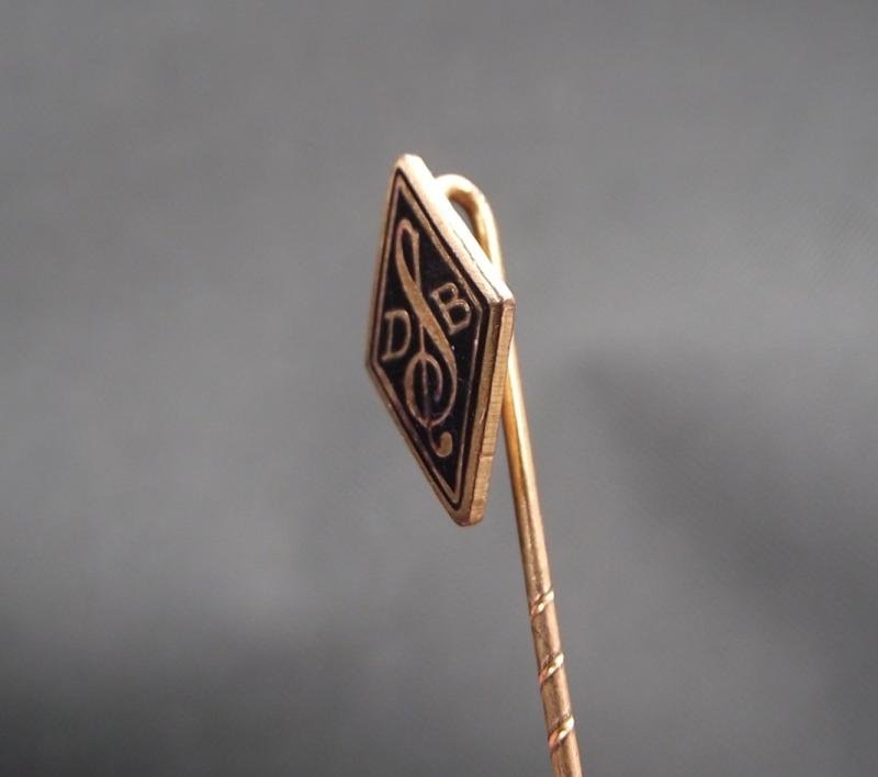 WW2 German Stick Pin. D.S.B. Deutscher Sangerbund — image 2