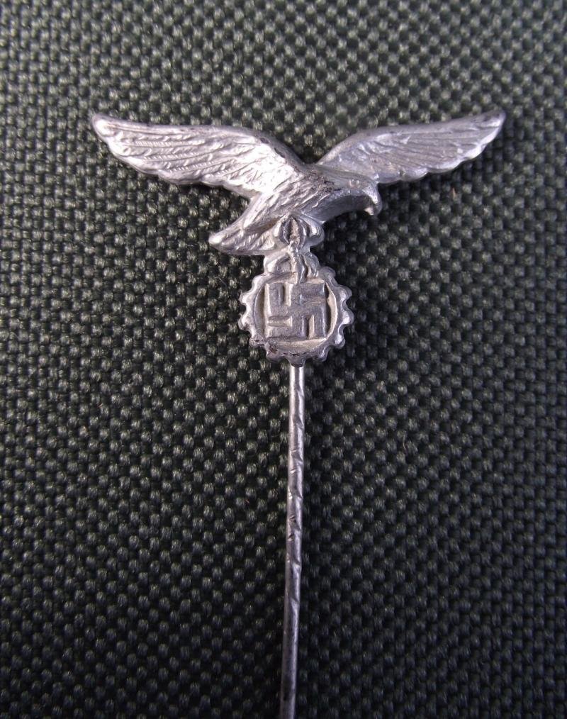 WW2 German Stick Pin. Luftwaffe Civilian Employee. — image 2