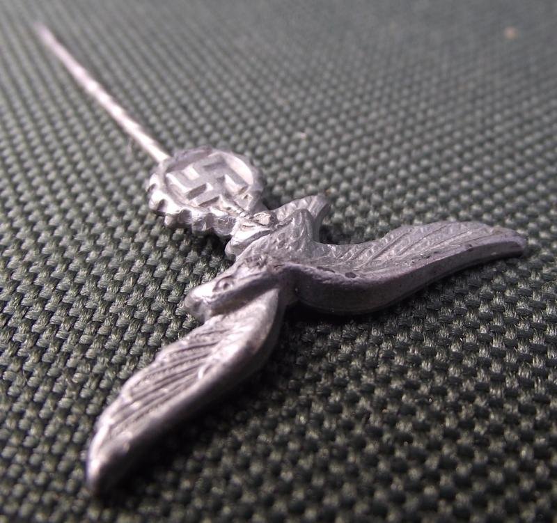 WW2 German Stick Pin. Luftwaffe Civilian Employee. — image 5