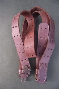 U.S. Garand M1907 Leather Rifle Sling. Boyt-42.