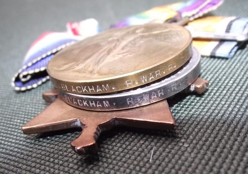 WW1 British 1914 Mons Star Trio. Royal Warwickshire Regiment. — image 4