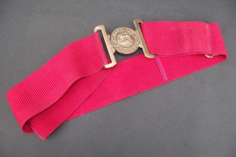 Kings Crown Buckle, RMP, Red Stable Belt. — image 3