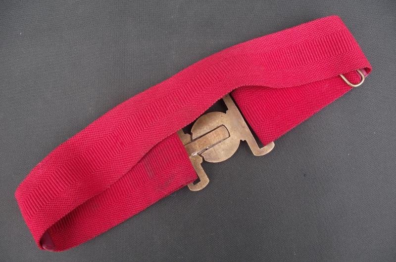 Kings Crown Buckle, RMP, Red Stable Belt. — image 4