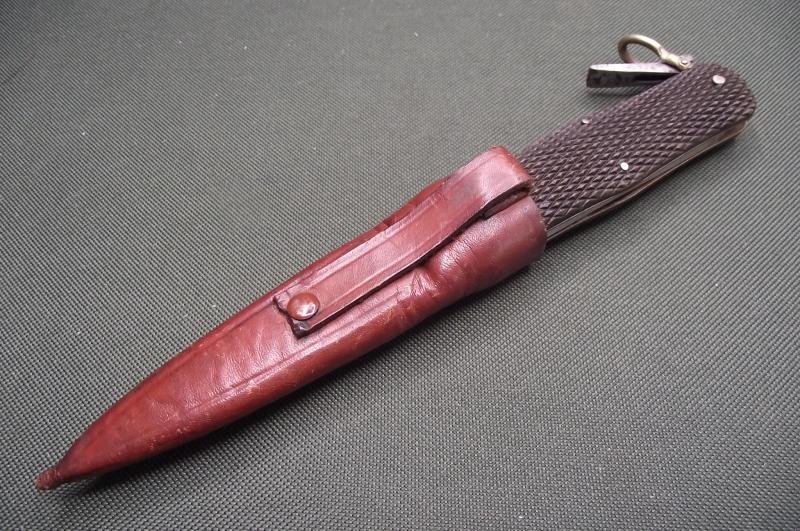 Victorian Folding Clip Point Bowie Knife. W.S.Mundy, Greenwich. — image 10