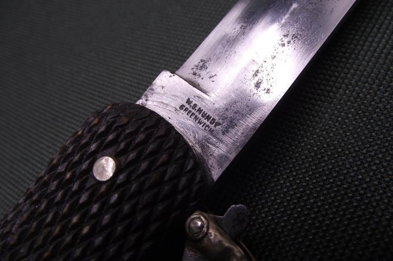 Victorian Folding Clip Point Bowie Knife. W.S.Mundy, Greenwich. — image 5