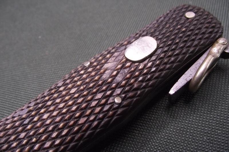 Victorian Folding Clip Point Bowie Knife. W.S.Mundy, Greenwich. — image 6