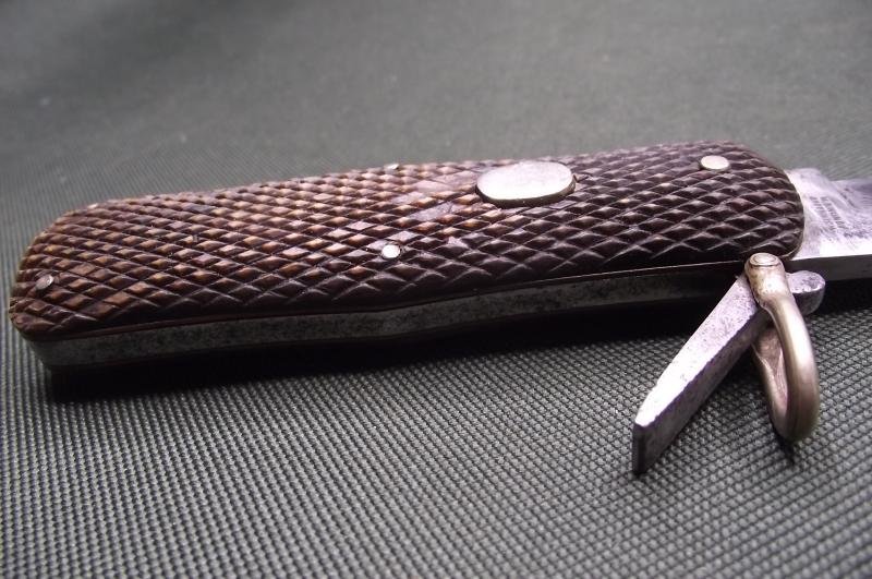 Victorian Folding Clip Point Bowie Knife. W.S.Mundy, Greenwich. — image 9